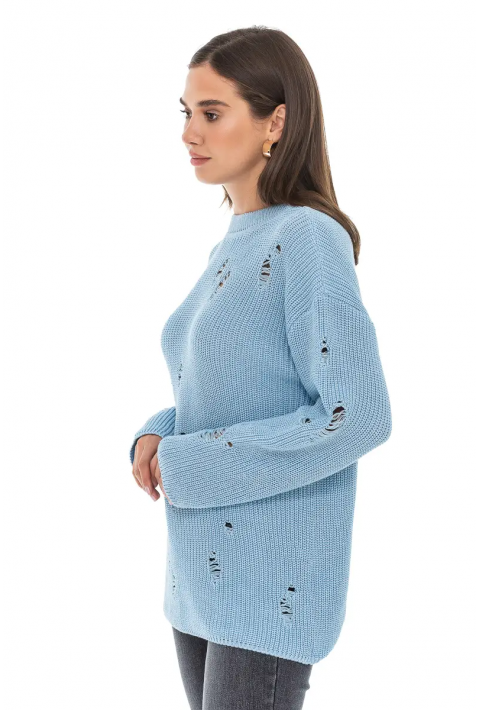  Knit Sweater Light blue
