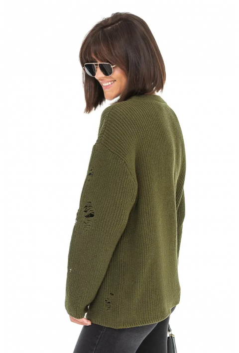  Knit Sweater Army green