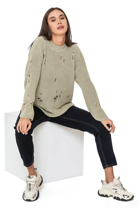  Knit Sweater Green