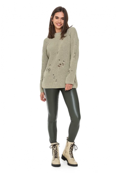 Knit Sweater Green
