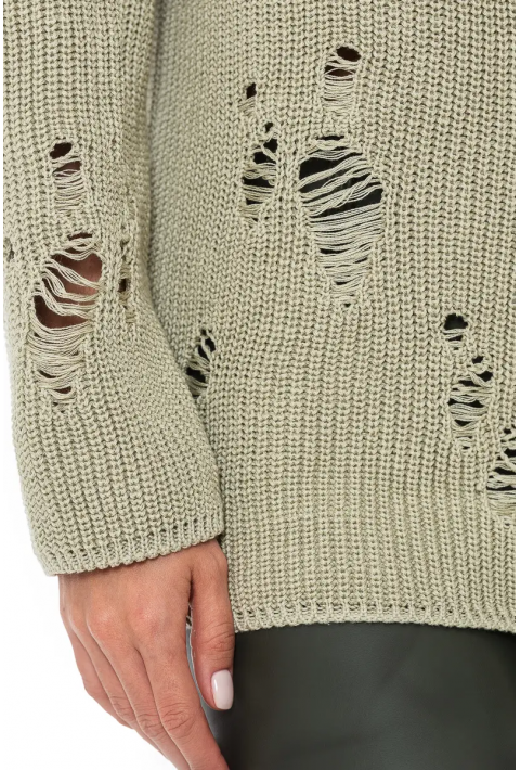  Knit Sweater Green