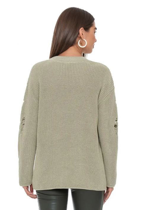  Knit Sweater Green