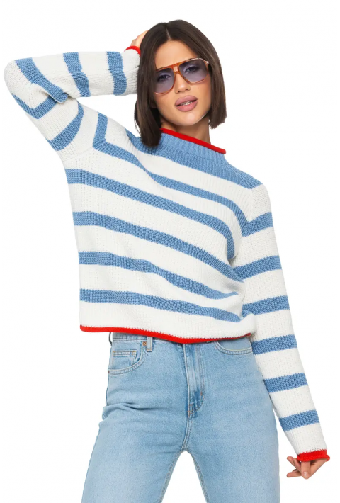 T-neck Knit Jumper