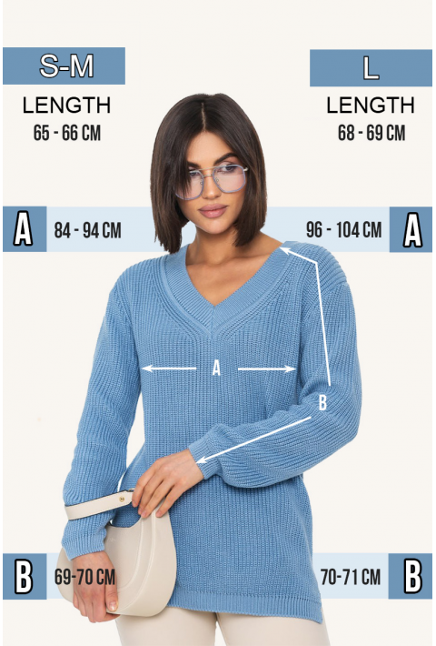 Knit Jumper Light blue