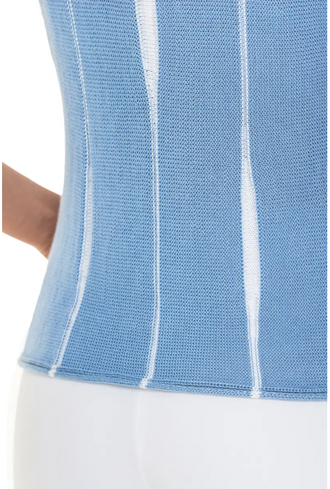 Knit T-Shirt Lyseblå