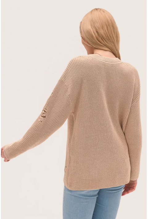  Knit Sweater Eco Collection Beige