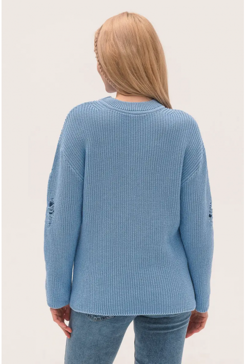  Knit Sweater Eco Collection Lyseblå
