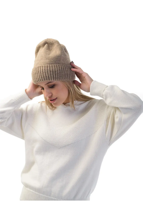Wool Knit Hat 