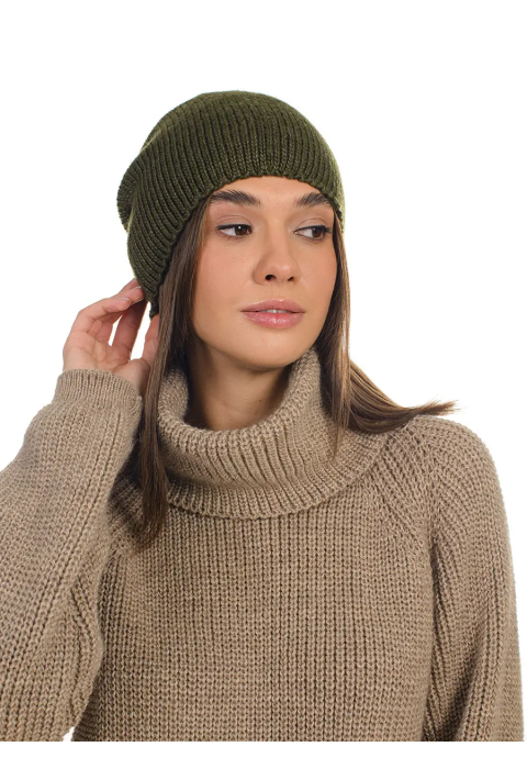 Knit Hat Army green