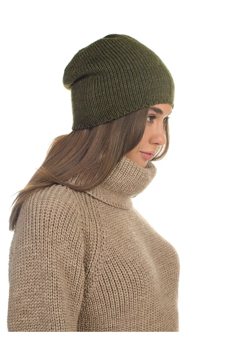 Knit Hat Army green