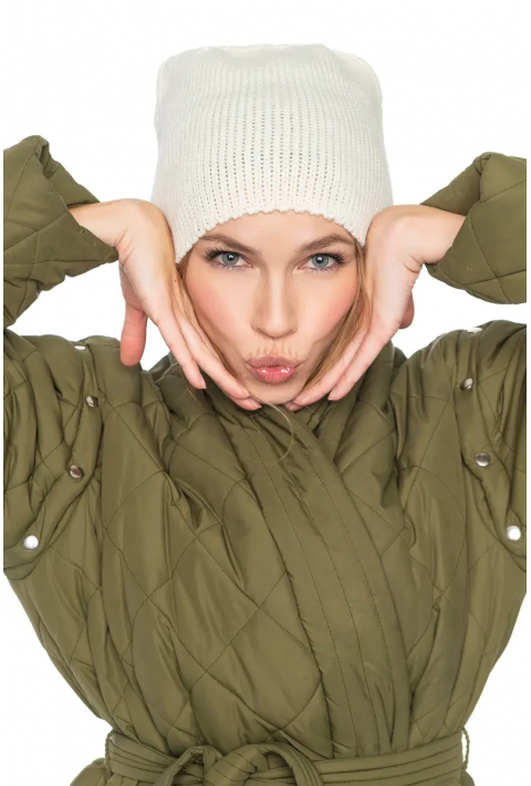 Knit Hat Cream