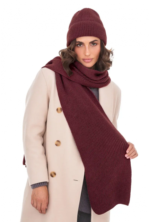 Knit Hat Bordeaux
