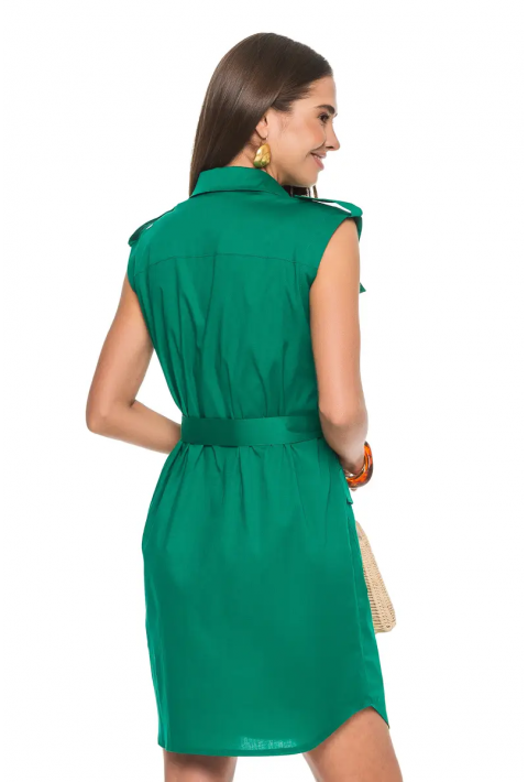 Knit Dress Green