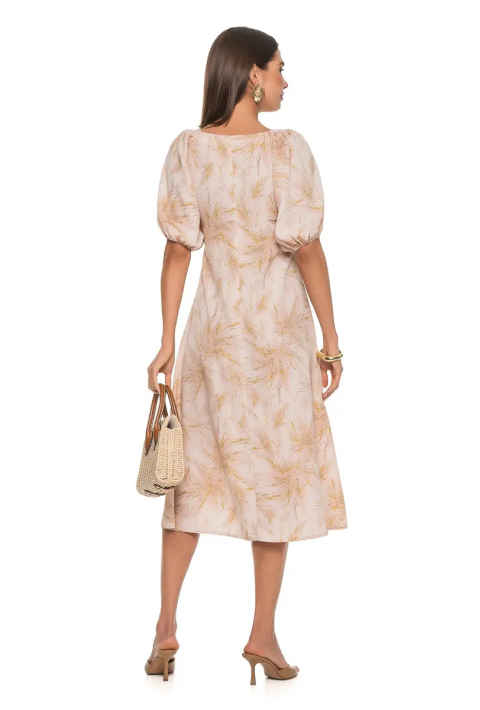 Knit Dress Beige