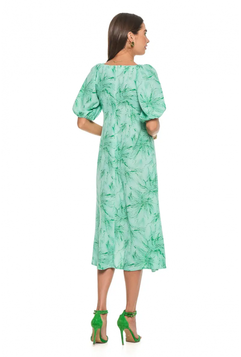 Knit Dress Green