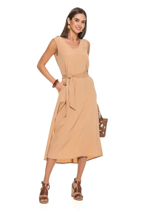Sleeveless Knit Dress