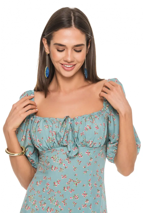 Knit Dress Green