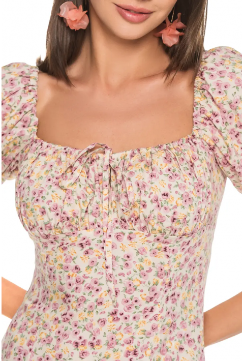 Knit Dress Rose