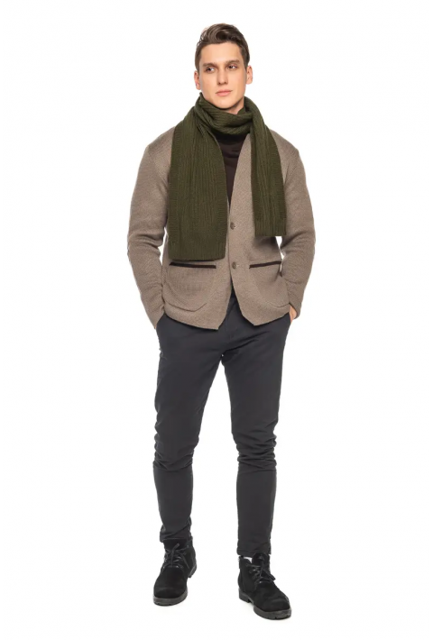 Wool Knit Scarve  Armyrgøn