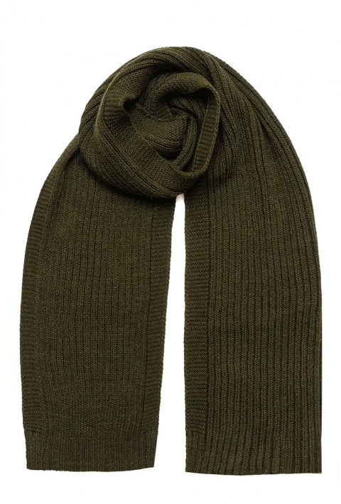 Wool Knit Hat and Scarve Armyrgøn