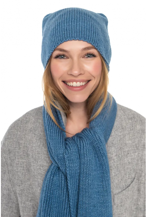 Wool Knit Hat and Scarve
