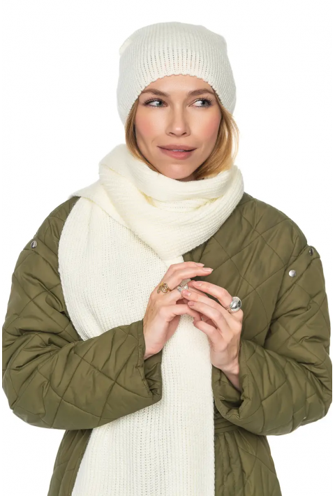 Wool Knit Hat and Scarve