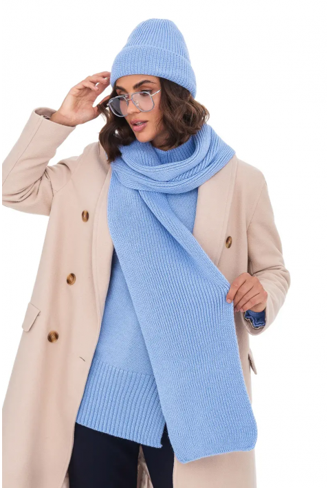 Wool Knit Hat and Scarve