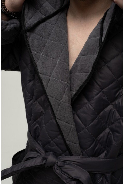 Windproof Bathrobe Grey
