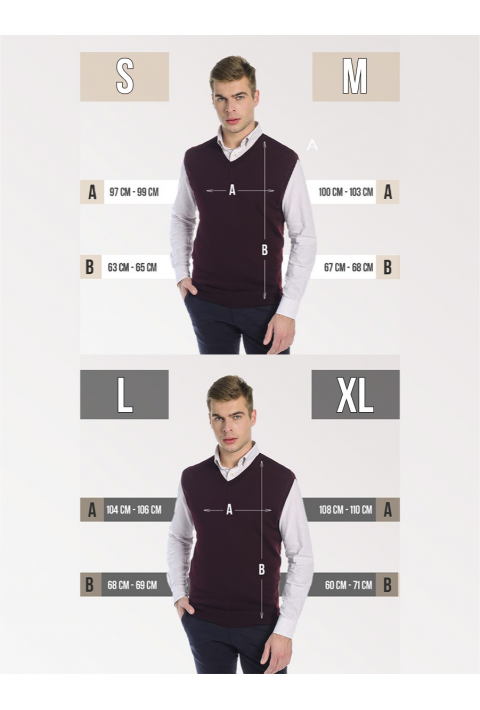 Knit Vest Blue