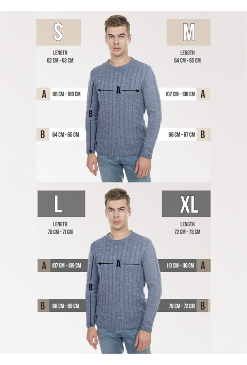 Soft Touch O-neck Knit Jumper Grey