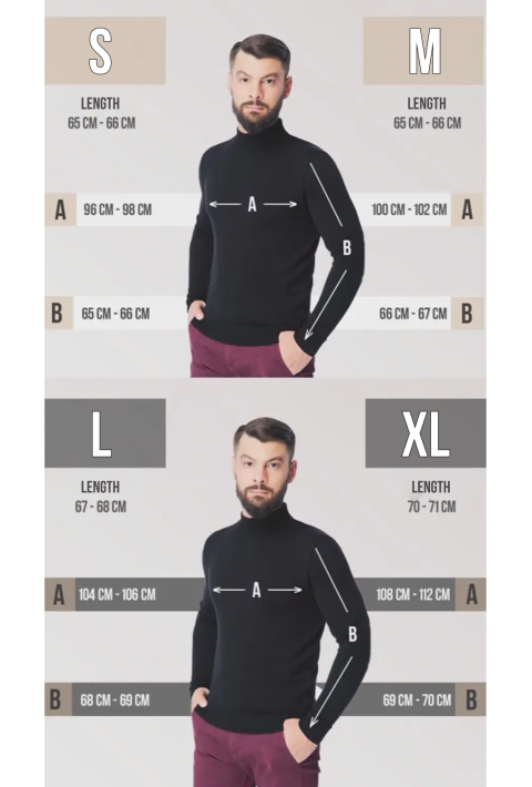T-neck Knit Sweater Grey