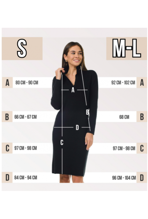 Knit Dress Brown