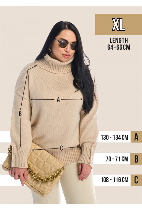 Loose Knit Sweater Grå