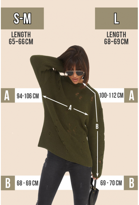  Knit Sweater Light blue