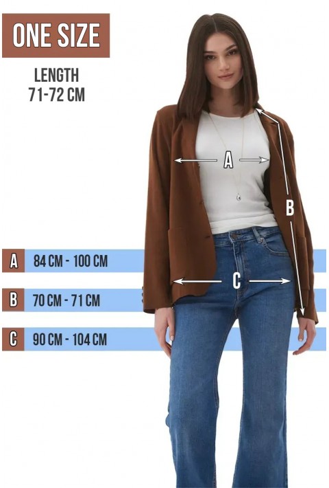 Knit Cardigan Brun