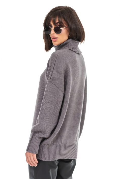 Loose Knit Sweater Grå