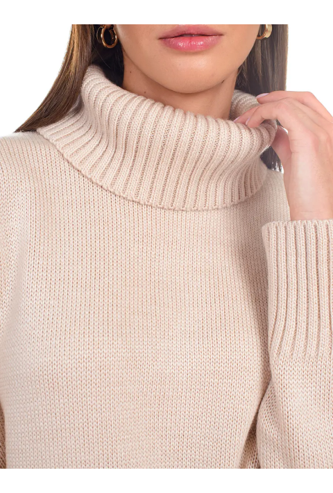 Loose Knit Sweater Beige