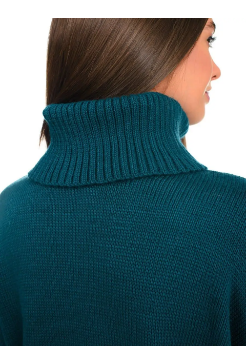 Loose Knit Sweater Marineblå