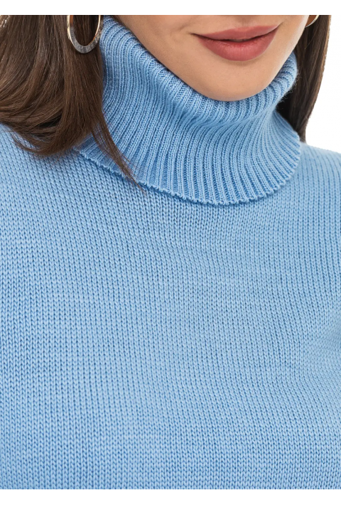 Turtleneck knit pullover 