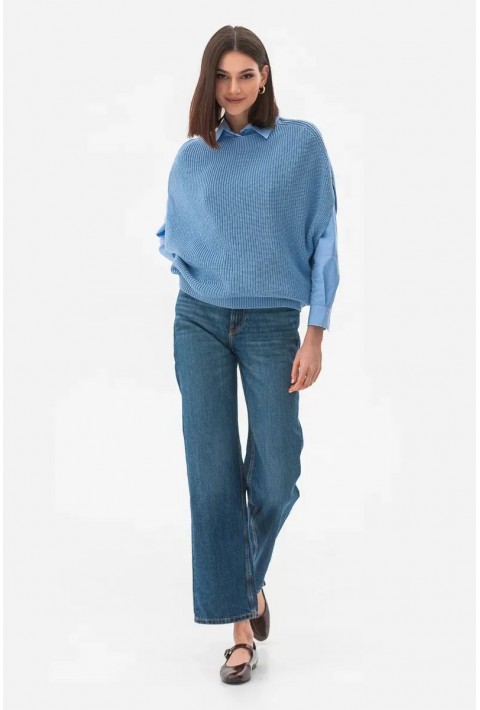 Knit Vest Lyseblå