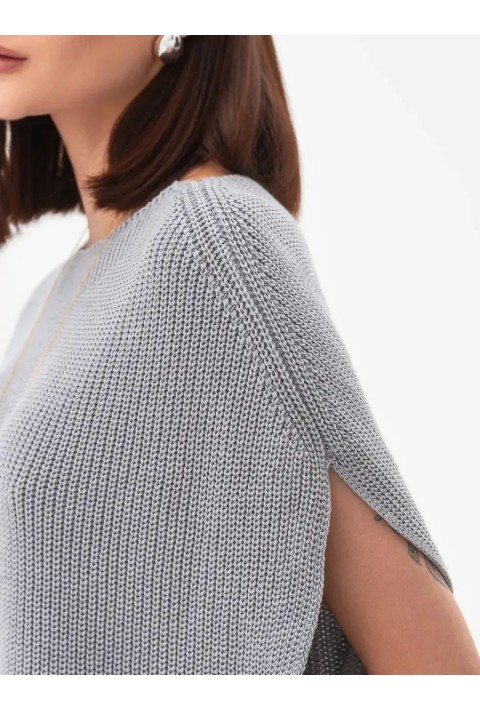 Knit Vest Grå