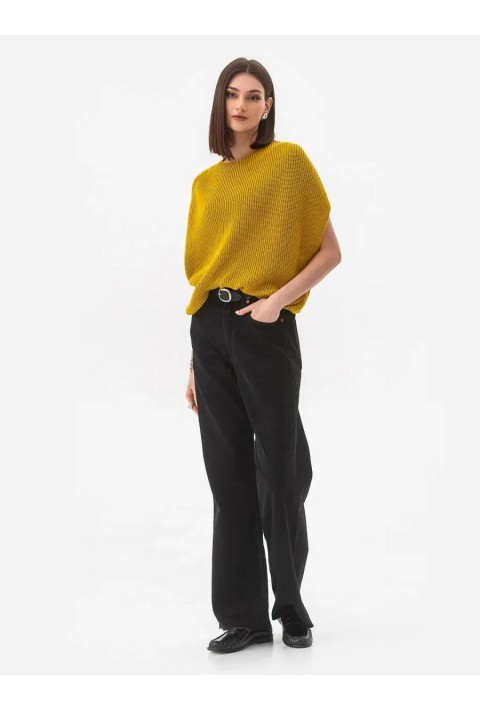 Knit Vest Yellow