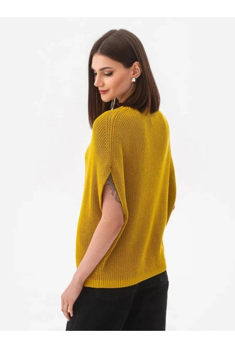 Knit Vest Yellow