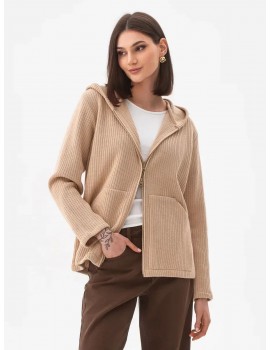 Knit Cardigan Zip