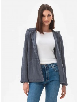 Knit Cardigan Zip