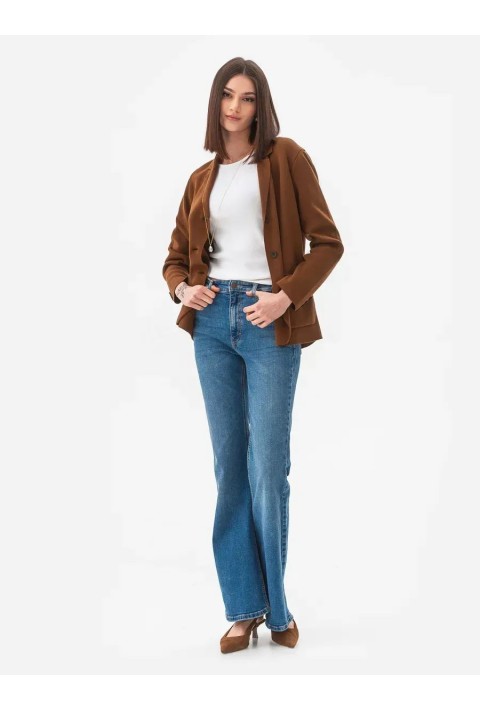 Knit Cardigan Brun