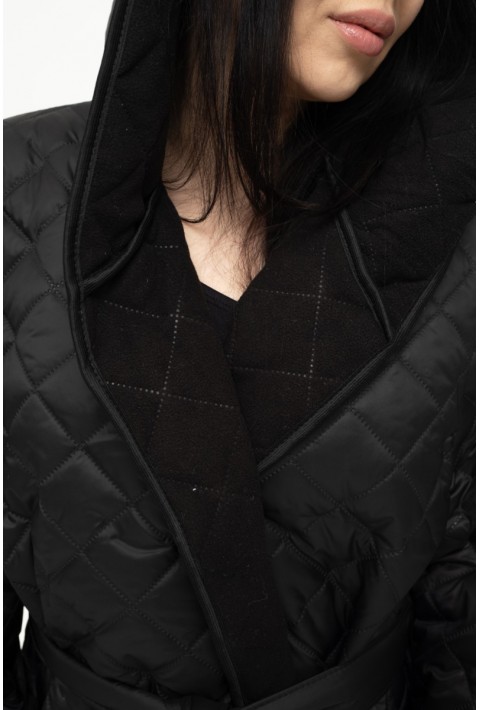Windproof Bathrobe Black